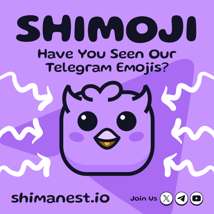 Did you know SHIMA has its own custom Telegram emojis?